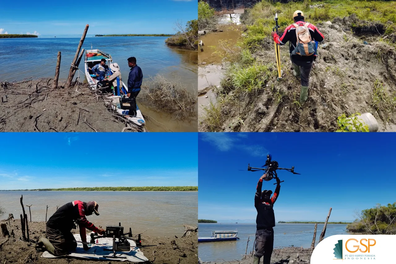 Survey Foto Udara dan LiDAR Geo Survey Persada di Merauke